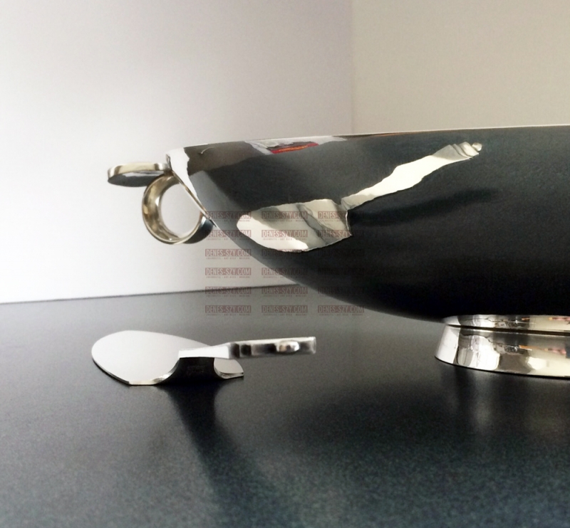 Georg Jensen Silber Schale # 544 C, Kastenstempel