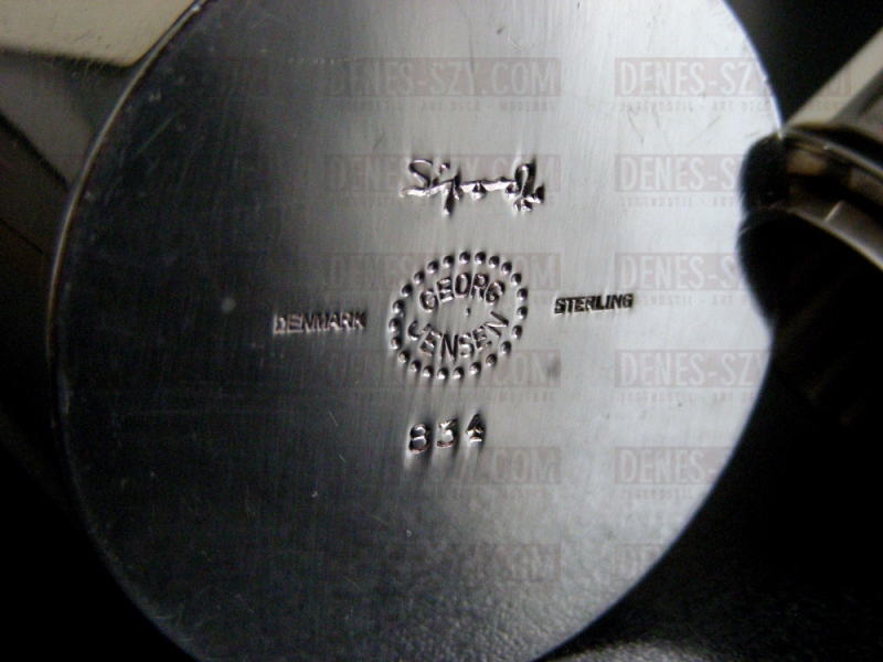 Georg Jensen Sterling, Bernadotte, sugar custer #834