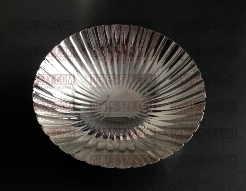 Georg Jensen ciotola 856 in argento Sterling disegnato da Sigvard Bernadotte
