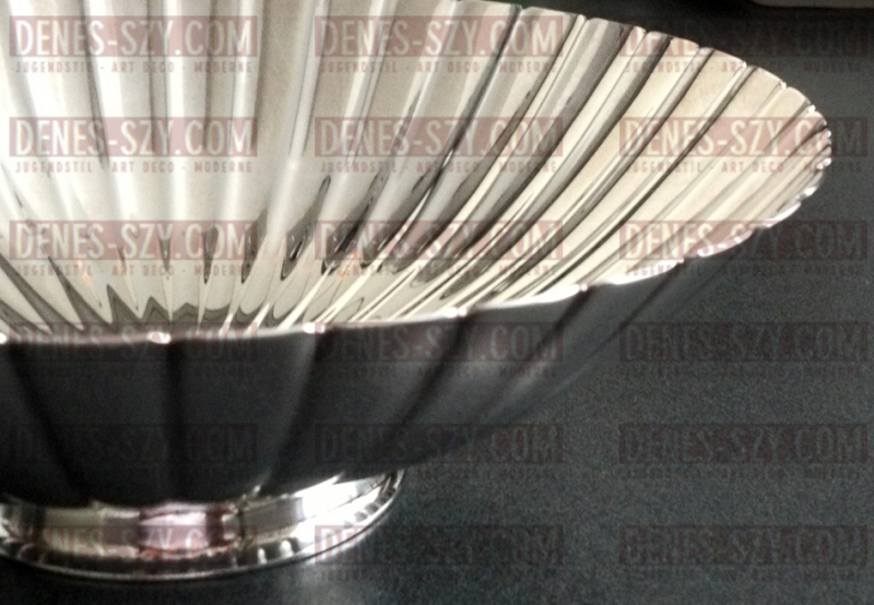 Georg Jensen ciotola 856 in argento Sterling disegnato da Sigvard Bernadotte