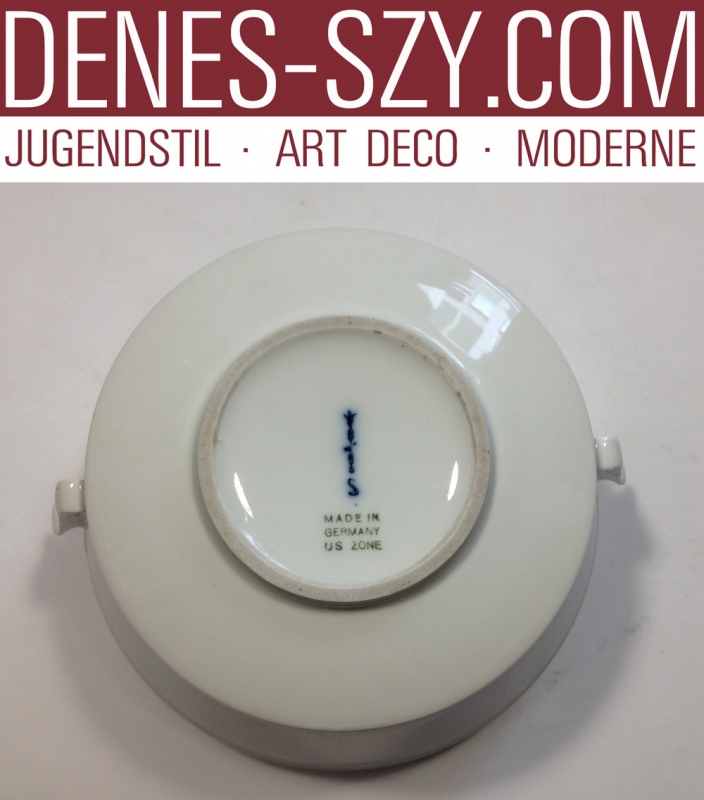 KPM Berlin porcelaine Arkadia service solitaire vieux blanc