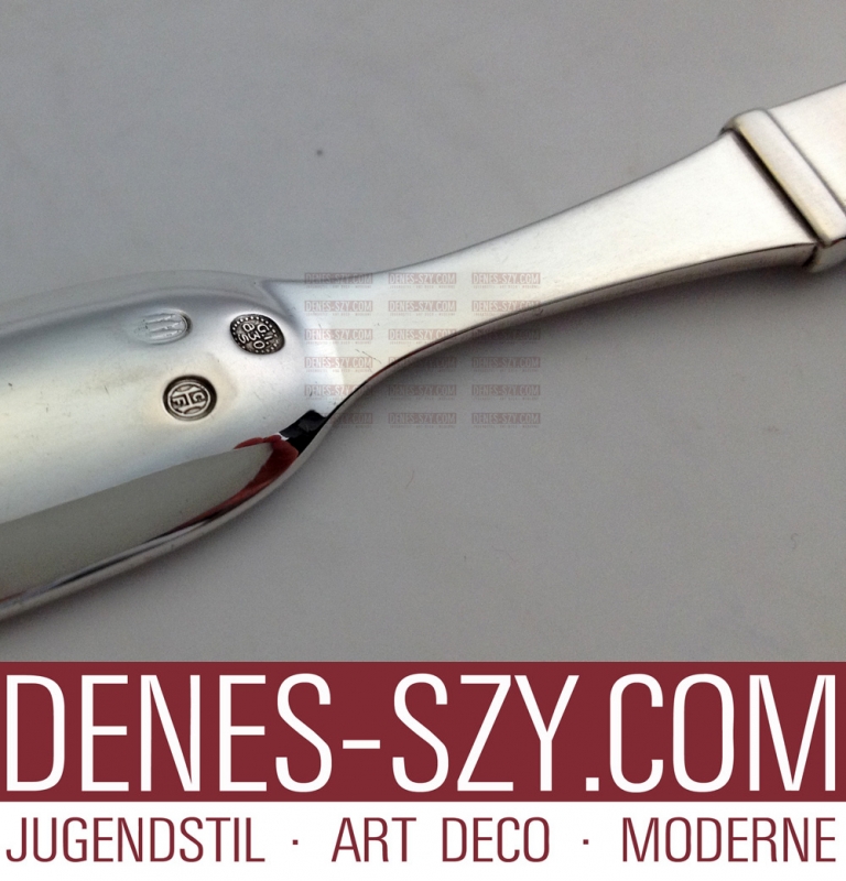 Georg Jensen SILBER BESTECK, PYRAMIDE Marklöffel ALT !!