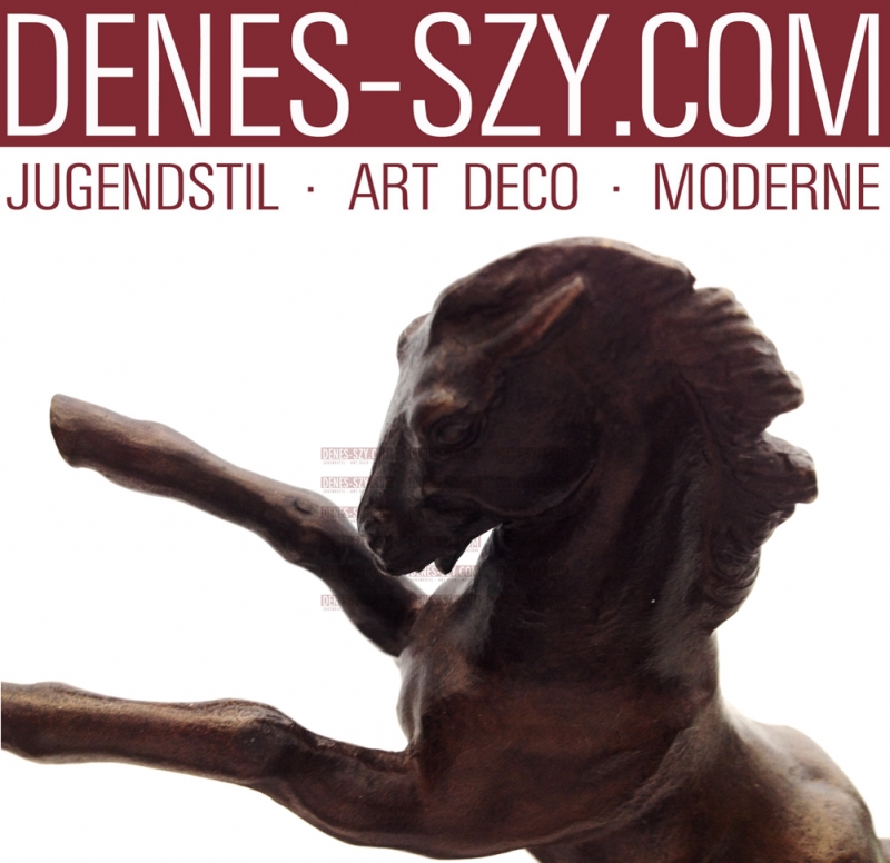 SINTENIS, Renée, Aufsteigendes Fohlen, BRONZE FIGUR 1915