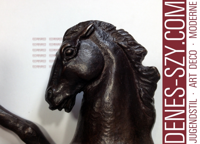 SINTENIS, Renée, Aufsteigendes Fohlen, BRONZE FIGUR 1915