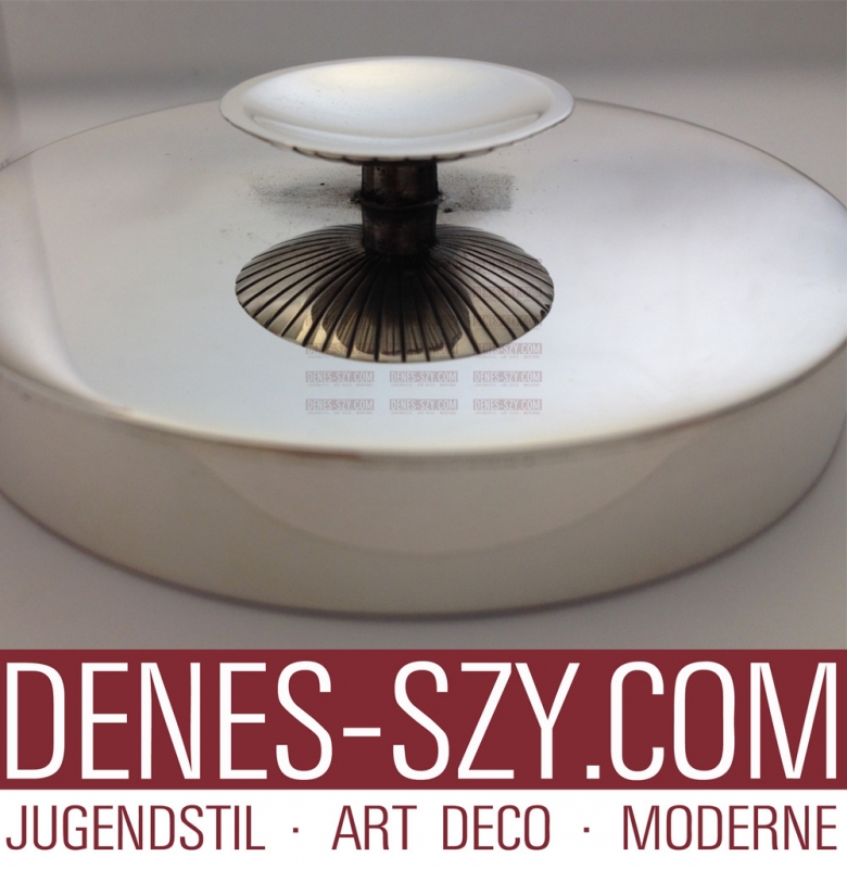 Georg Jensen Sterling, Bernadotte, Boîte à thé # 825