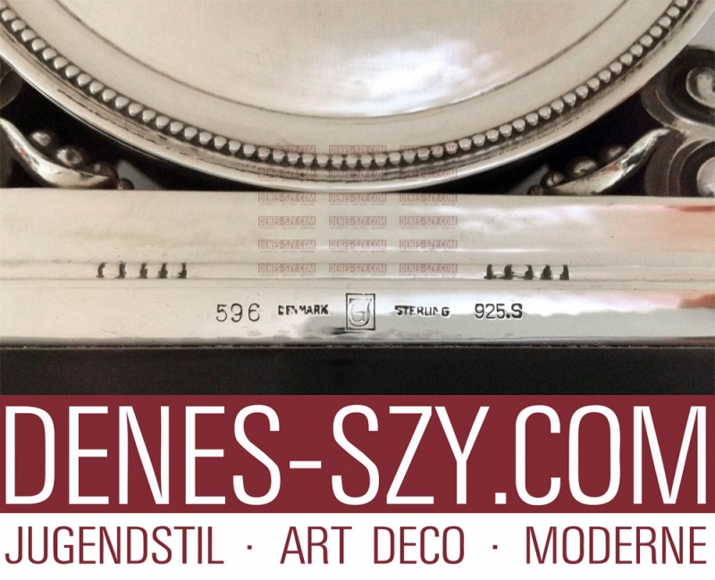 GEORG JENSEN ARGENTO STERLING 925 BAROMETRO # 596