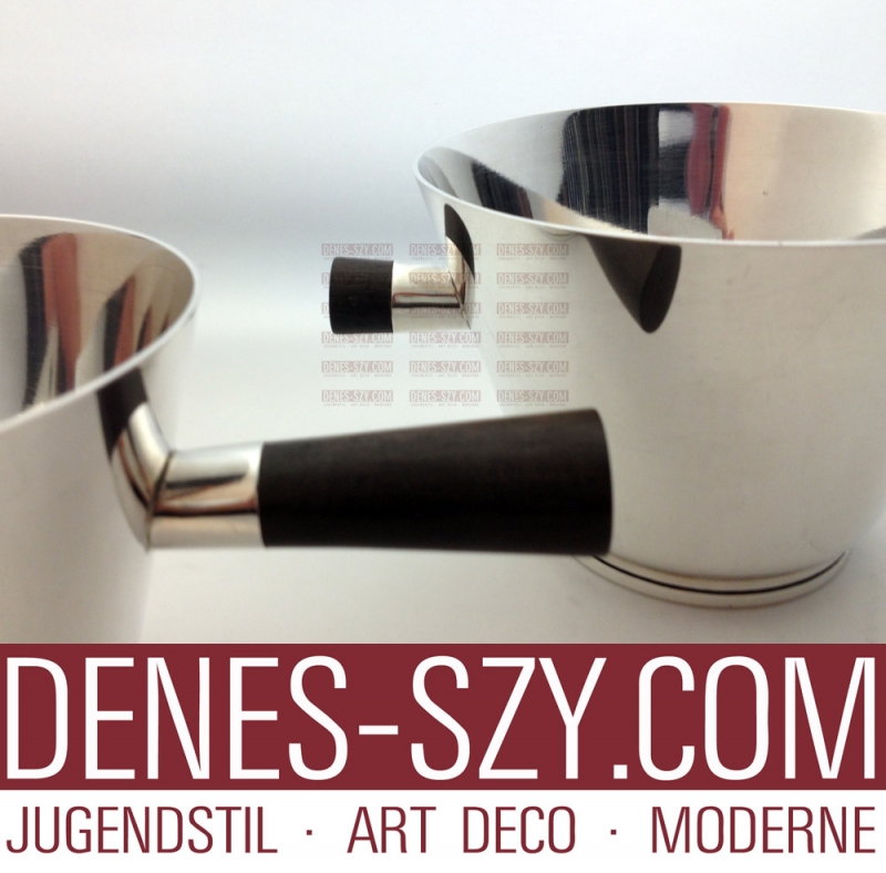 Georg Jensen argento danese Gustav Pedersen zucchiera e bricchetto della panna 771