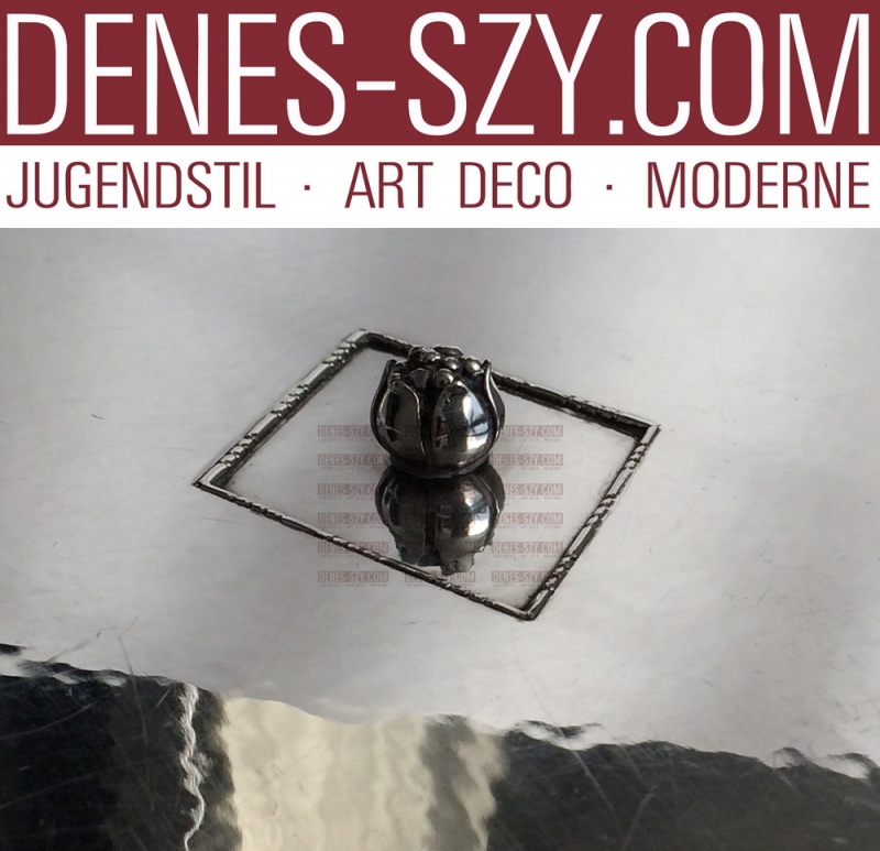 GEORG JENSEN SILVER, Johan Rohde XXL CIGAR BOX 329