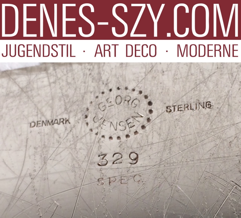 Georg Jensen argent, Johan Rohde XXL Boîte à cigares 329