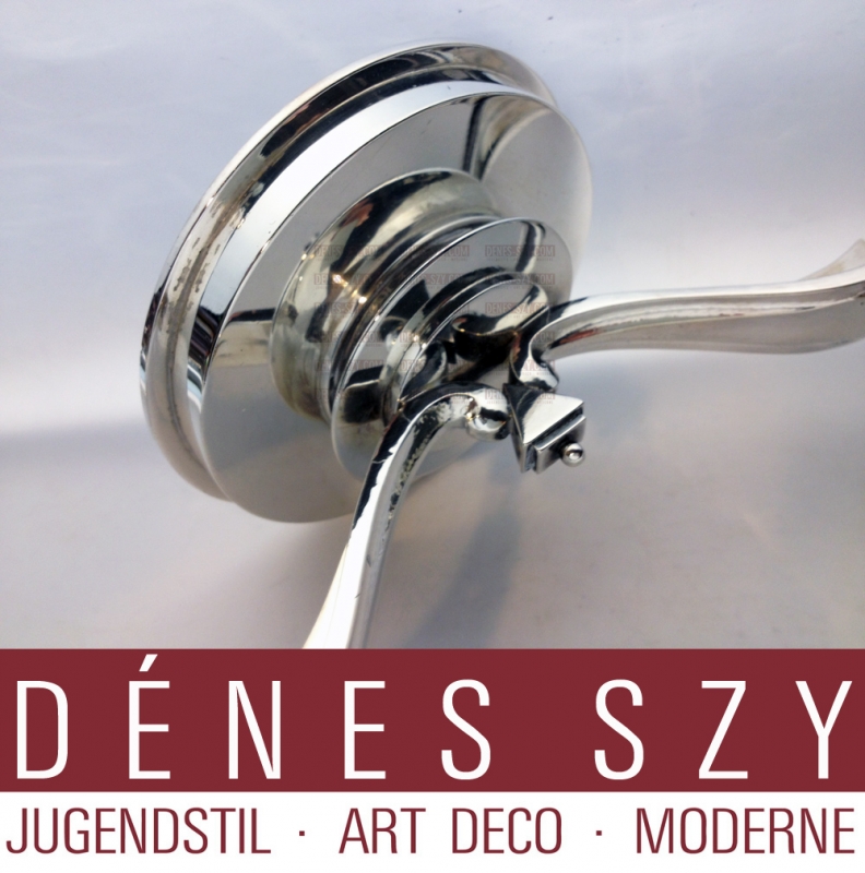 GEORG JENSEN SILBER, PYRAMIDE Leuchter Paar#630 A