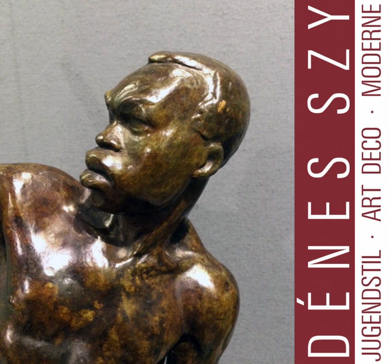 Arthur DUPAGNE: Afrikaner auf einem Piroque