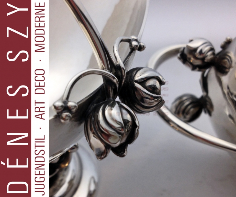 Georg Jensen Sterling silver cream and sugar 235