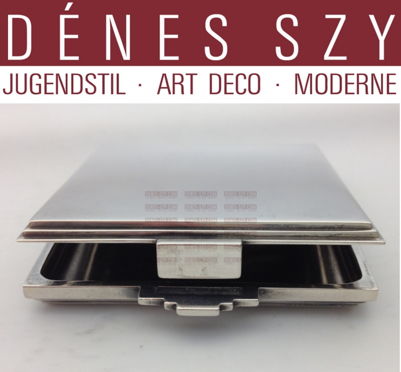 GEORG JENSEN Silber Art Deco Puderdose # 226D