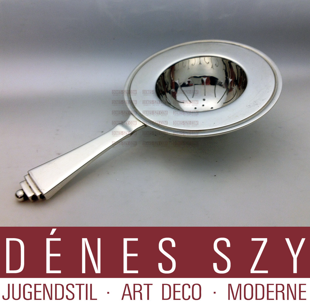 Georg Jensen Silber Pyramide Teesieb alt