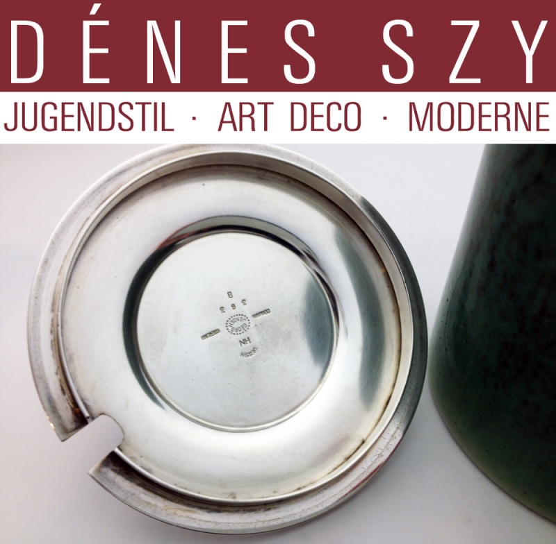 vasetto di marmellata 363B in argento Sterling di Harald Nielsen per Georg Jensen