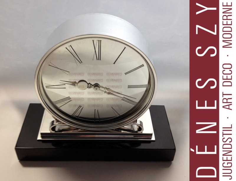 GEORG JENSEN Silber TISCHUHR # 910 H. Nielsen 1938