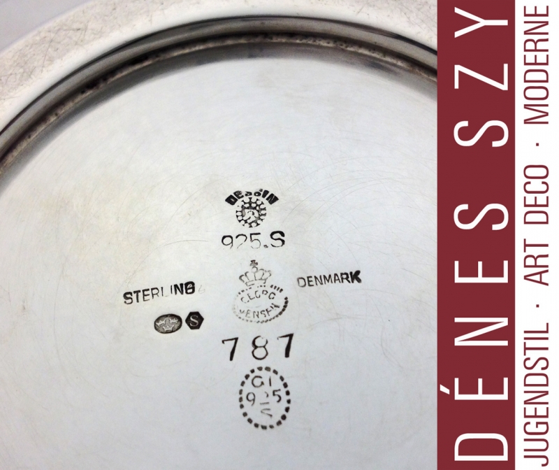 Georg Jensen Sterling J. ROHDE Teeservice # 787 ALT