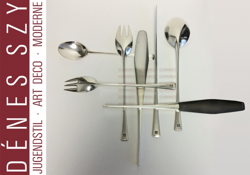 posate collezione TJORN argento danese di Quistgaard 1961 set per 6 persone