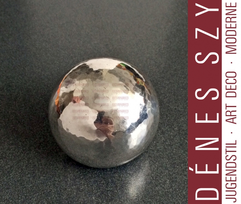 Josef Hoffmann bouchon de bouteille Wiener Werkstaette argenté