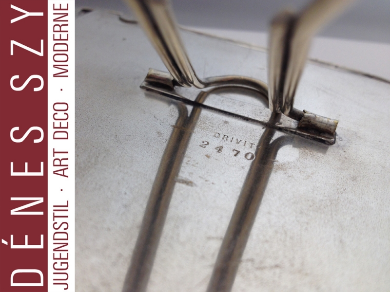 ORIVIT KÖLN 1900 JUGENDSTIL ZINN Bilderrahmen # 2470