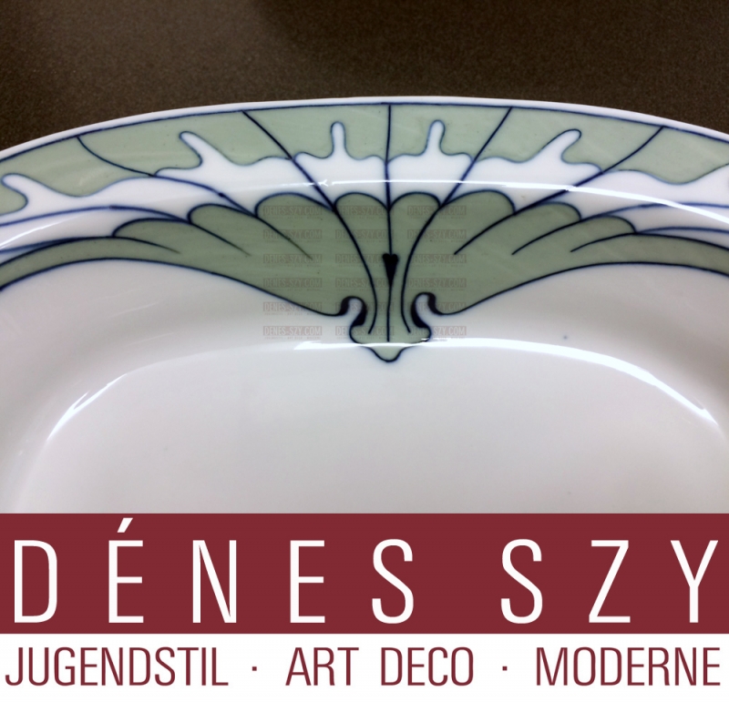 scodella in porcellana liberty di Meissen 1901, KLOß SCHALE