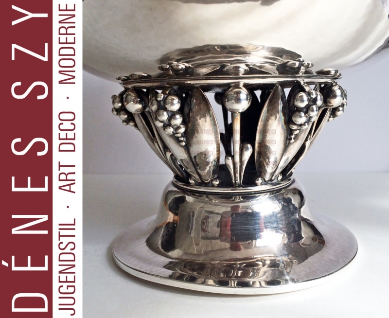 Georg Jensen Sterling silver Art Nouveau footed bowl 197 A