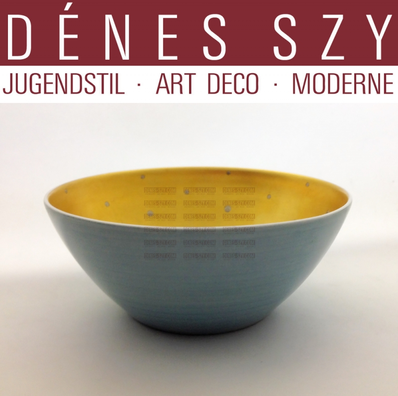 KPM Berlin Porzellan, KUMME mit PFAUENAUGEN Dekor