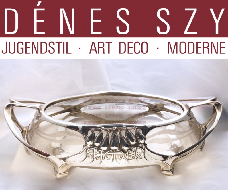 OSIRIS W. Scherf Nürnberg JUGENDSTIL JARDINIERE # 717