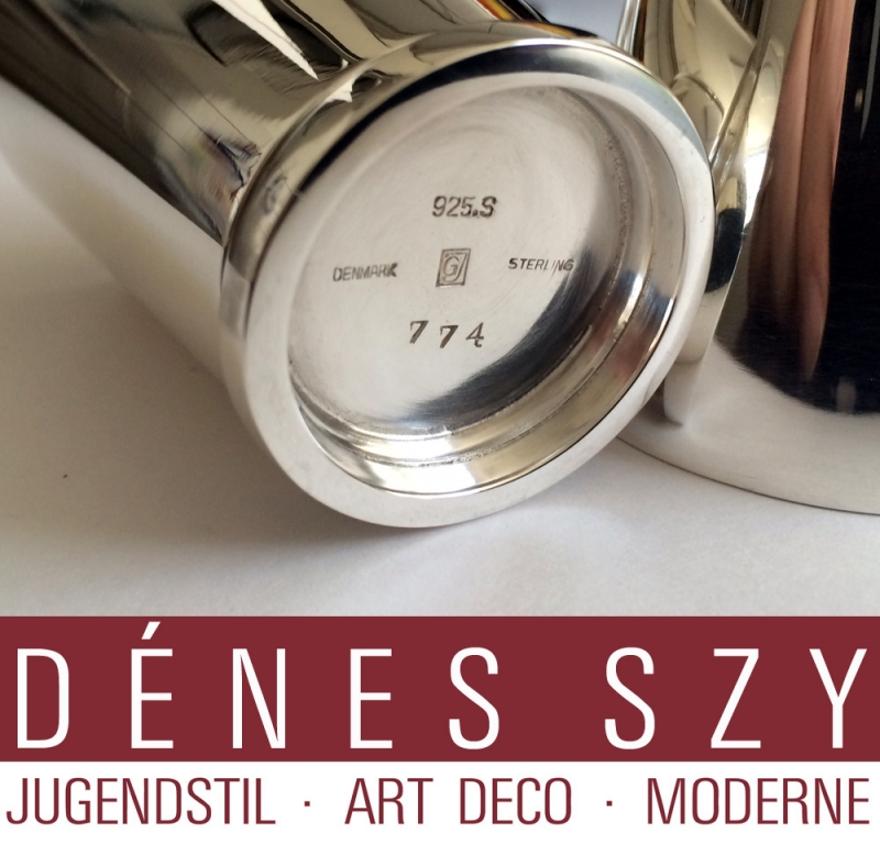 Tasse à cocktail Georg Jensen Pyramid Sterling 774