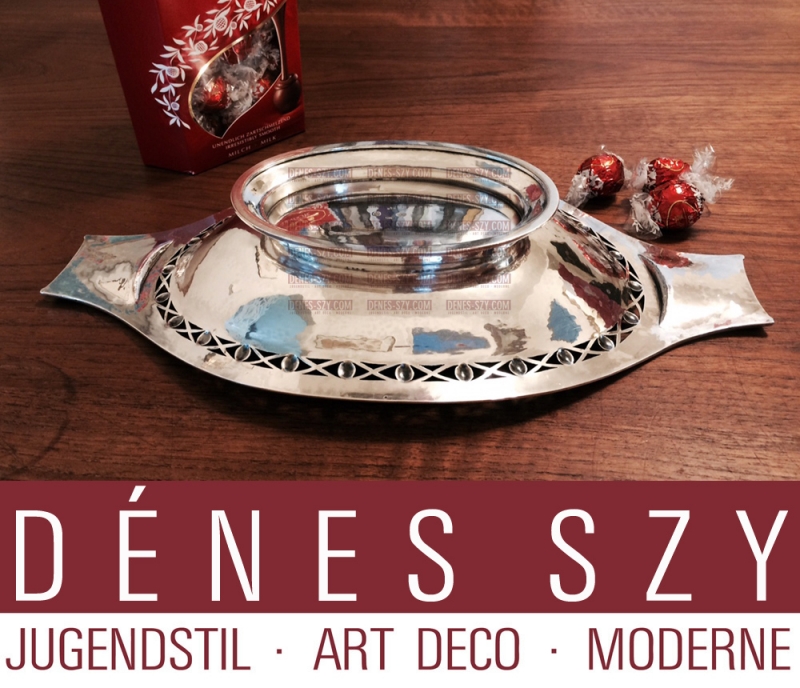 ciotola per dolce 251 in argento di Georg Jensen 1920