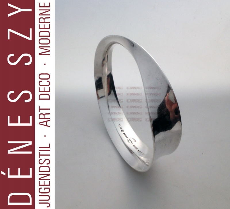 Torun Georg Jensen Moebius braccialetto 206 in argento