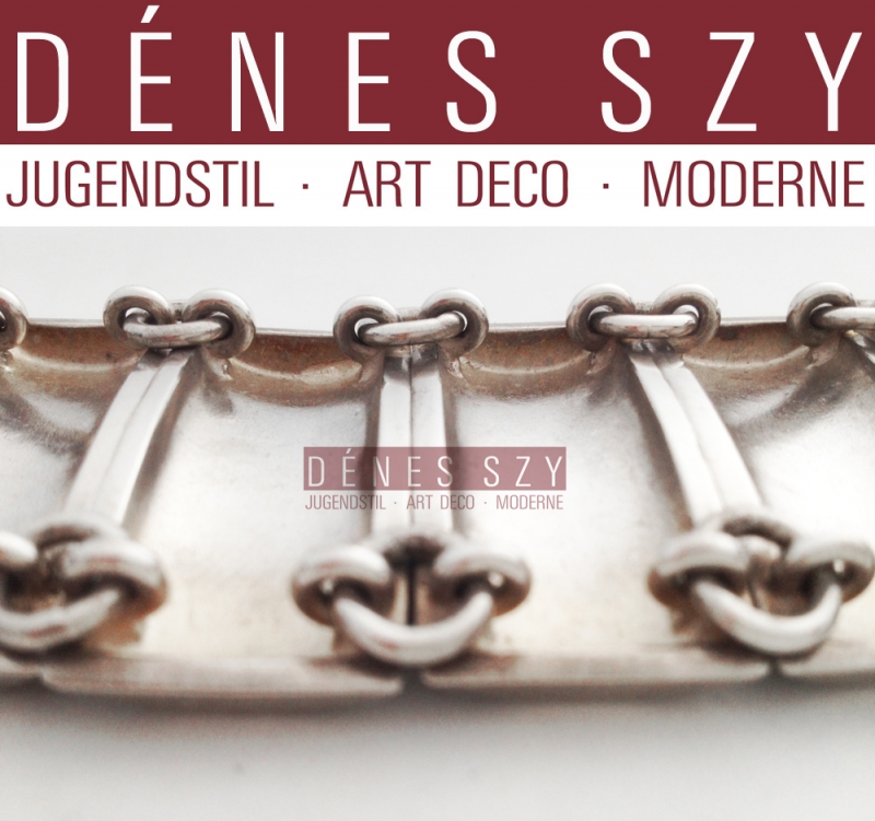 schweres GEORG JENSEN SCHMUCK SILBER Hans Hansen Armband