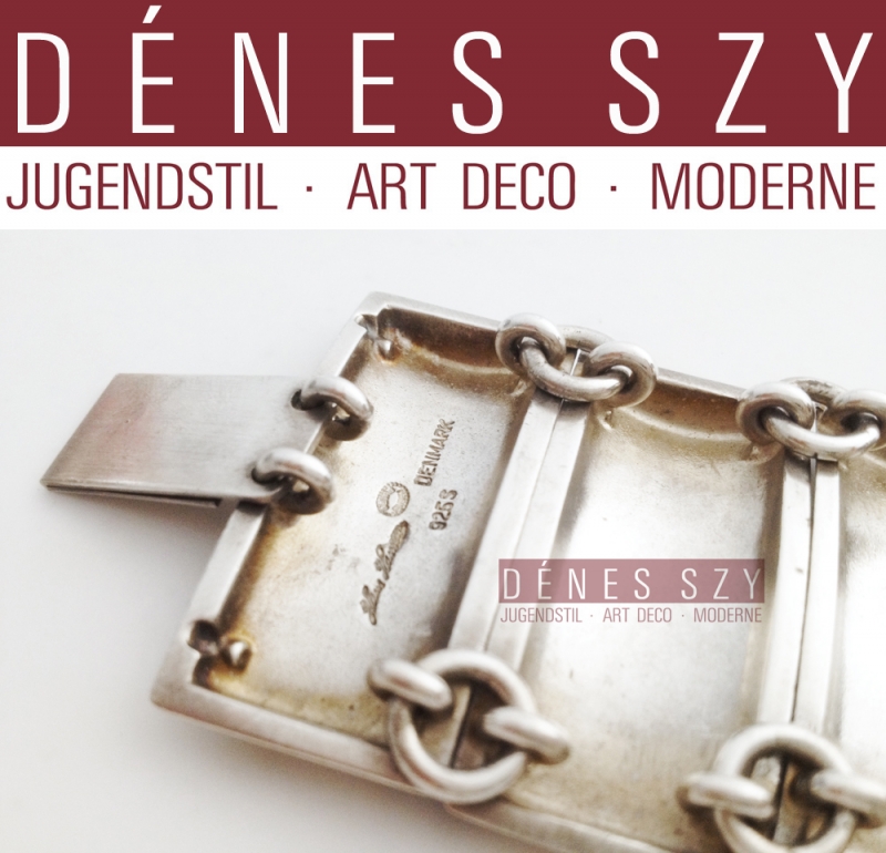 schweres GEORG JENSEN SCHMUCK SILBER Hans Hansen Armband