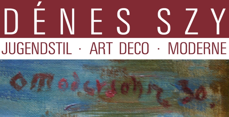 Otto Modersohn Fischerhude paesaggio dipinto a olio