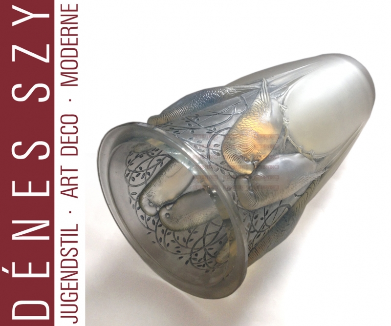 Lalique France Vaso CEYLAN, 1924 RENE LALIQUE