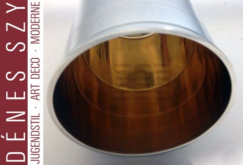 Pair of modern handcrafted Sterling silver Beaker Augsburg 1950