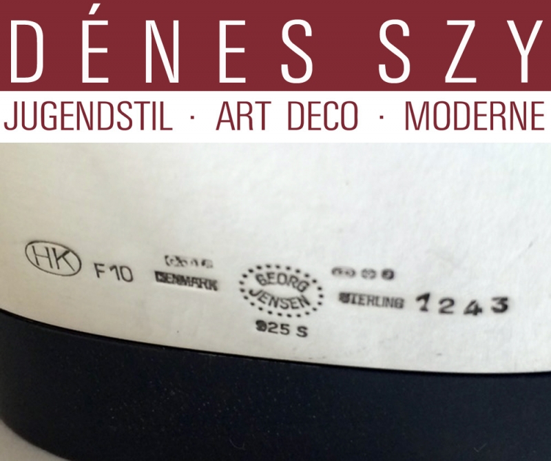 Henning Koppel cestino per matite 1243 Georg Jensen argento 925