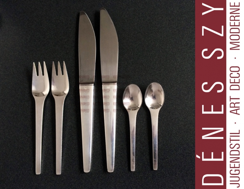 Georg Jensen silverware, Henning Koppel, Caravel pastry fork