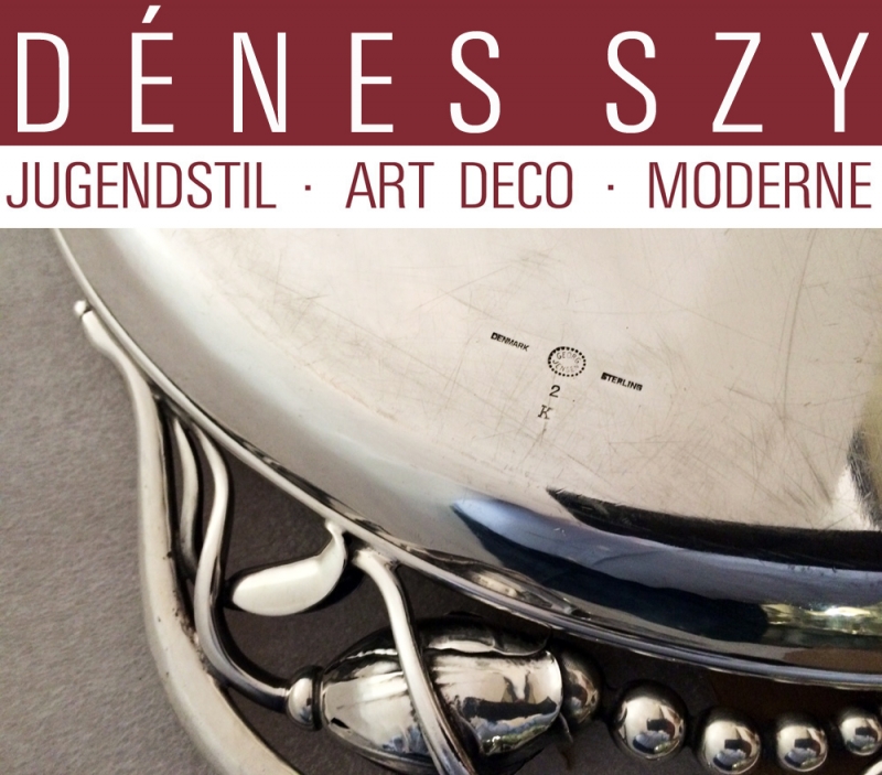 Georg Jensen 3XL Plateau de service 2K modèle Magnolia