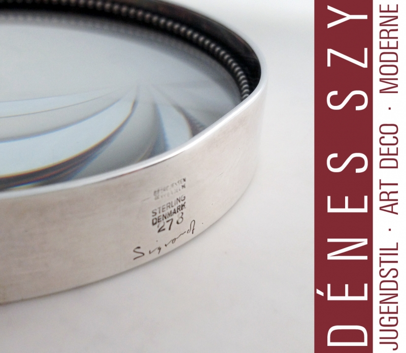Georg Jensen Sterling Bernadotte Loupe 1945-51