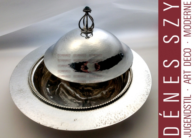 Charles Robert Ashbee Design, ARTS & CRAFTS SILVER PLATED MUFFIN DISH