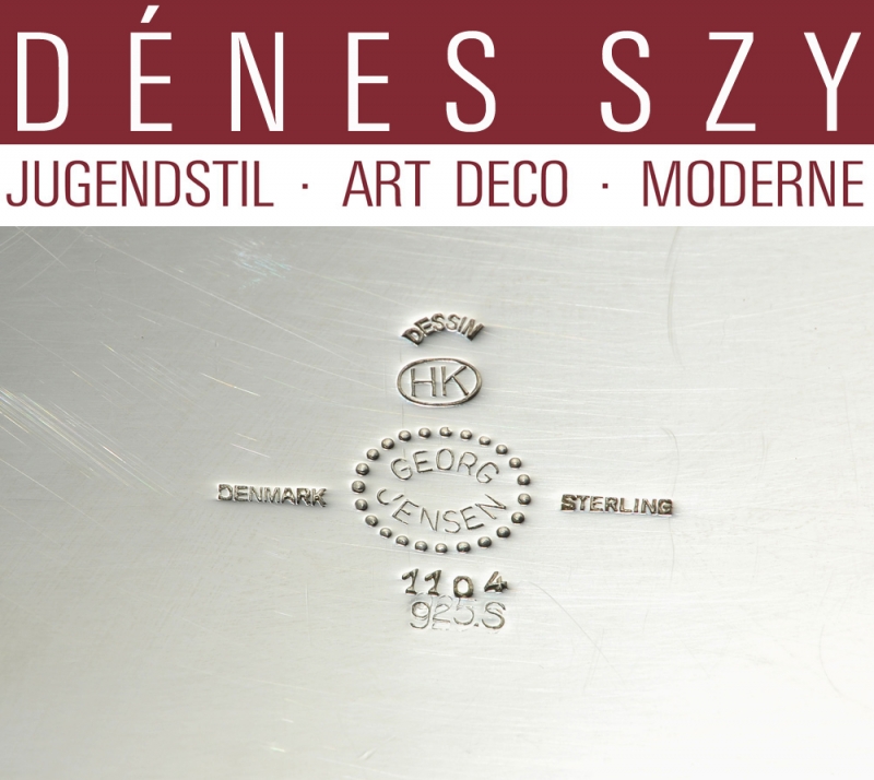 HENNING KOPPEL Georg Jensen Sterling Silber XXL TERRINE # 1104