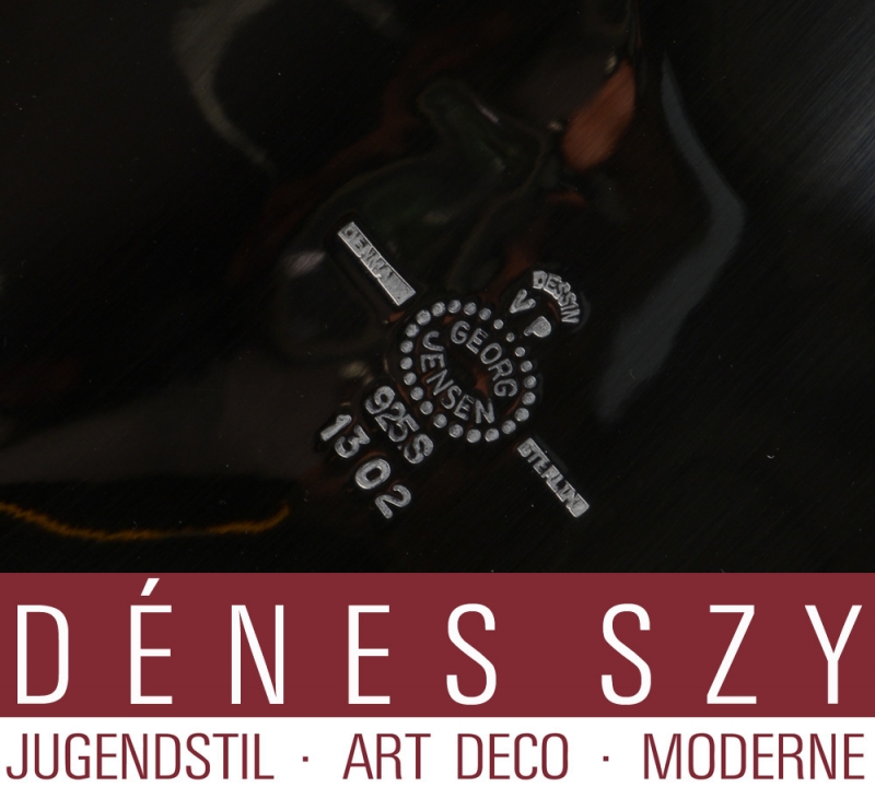 Verner Panton, Georg Jensen Sterling XXL Centerpiece Bowl 1302