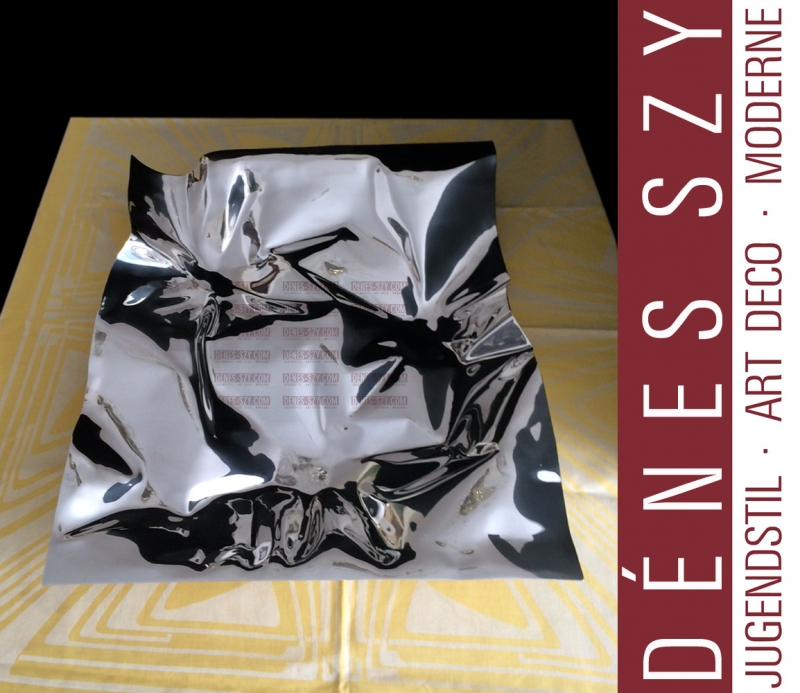 Verner Panton, Georg Jensen Sterling XXL Centerpiece Bowl 1302