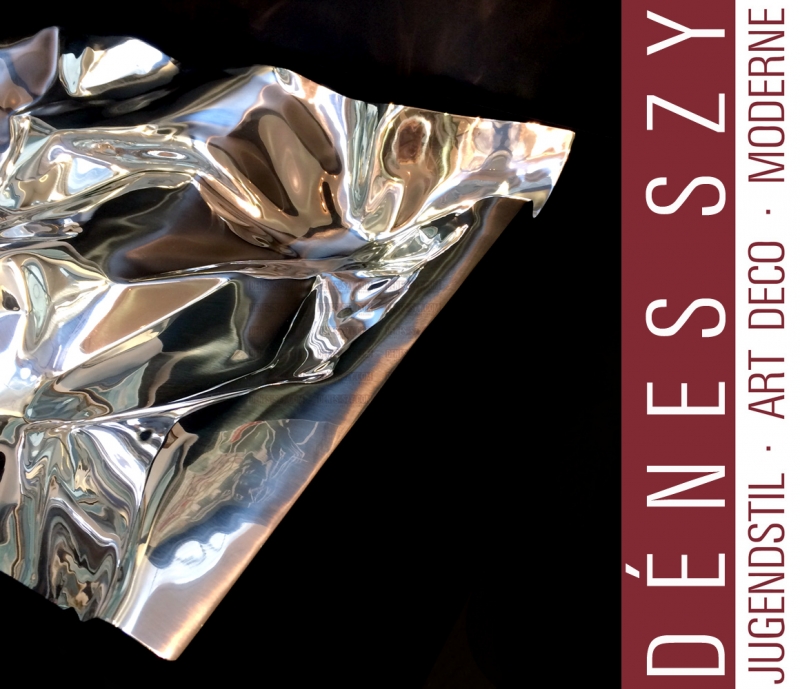 Verner Panton, Georg Jensen Sterling XXL Centerpiece Bowl 1302