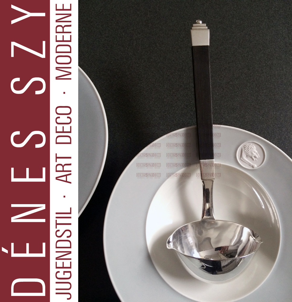 GEORG JENSEN STERLING SILBER Saucenkelle PYRAMIDE #15