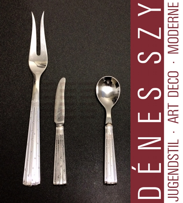 O.V. Mogensen, cutlery, champagne pattern, Danish silver 830, egg spoon