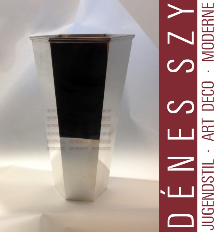 Wiwen Nilsson Sterling Silber große Vase Schweden 1950er Jahre