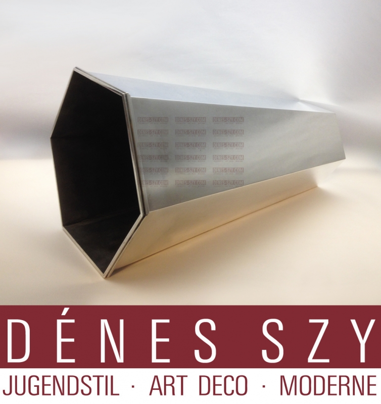 Wiwen Nilsson Sterling Silber große Vase Schweden 1950er Jahre