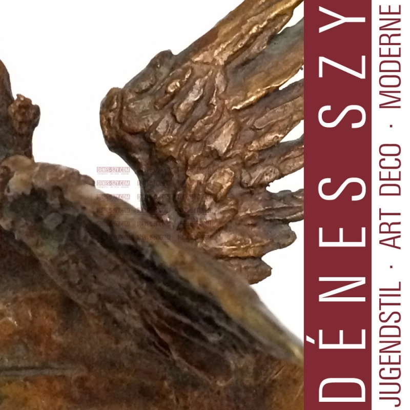 Renée SINTENIS: Pegasus. Bronze Figur, Berlin 1952